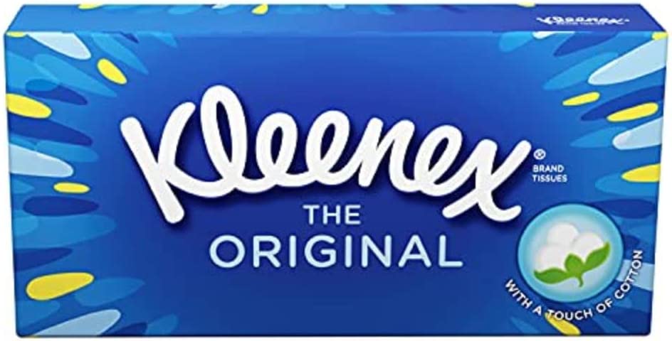 Kleenex Original Regular White Tissues 64 Pack 3 Ply RRP 2.25 CLEARANCE XL 1.99 or 2 for 3